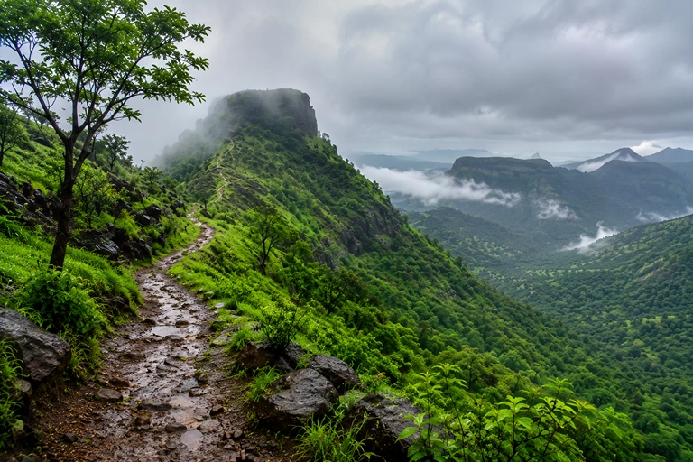 Monsoon trekking in Gujarat