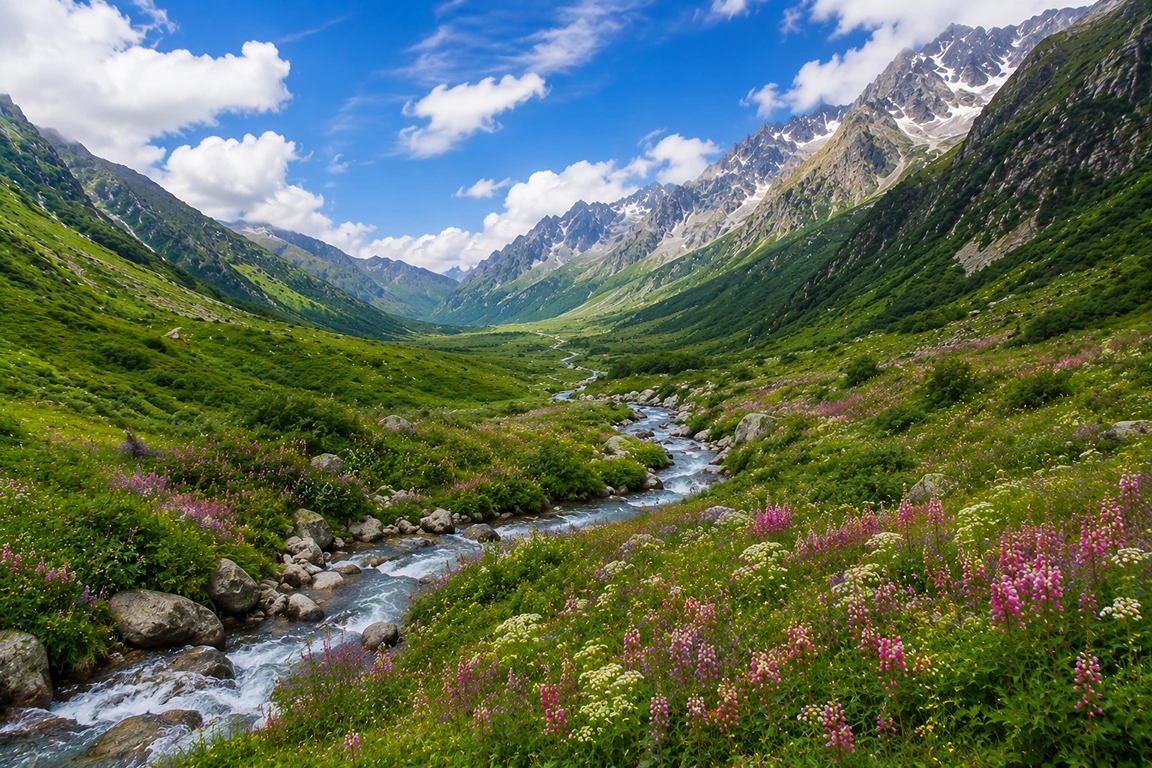 Valley of Flowers Trek Route Map, Distance & Complete Trail Guide